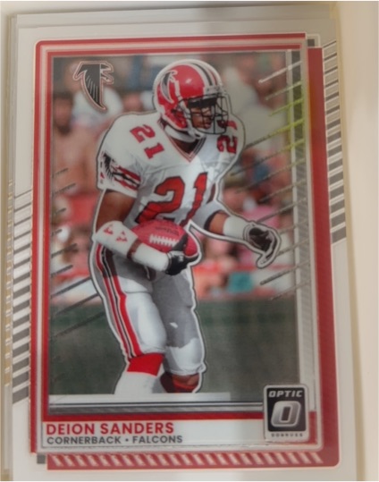 2025 Donruss Optic #16 Deion Sanders — front