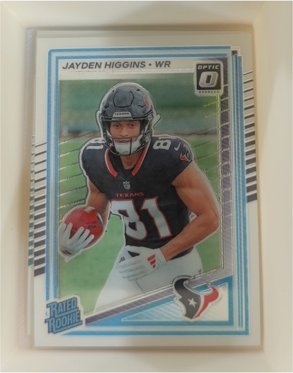 2025 Panini Donruss Optic #225 Jayden Higgins — front