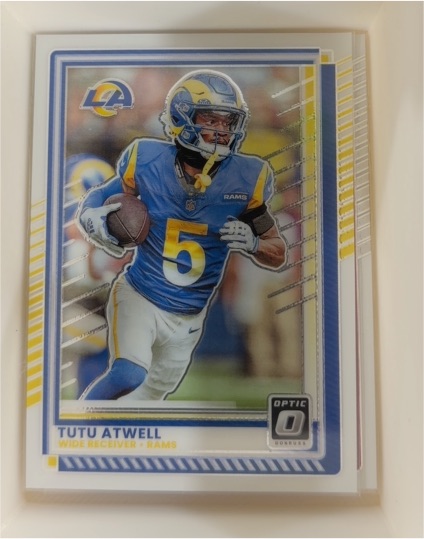 2025 Panini Donruss Optic #136 Tutu Atwell — front