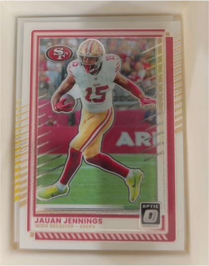 2025 Donruss Optic #194 Jauan Jennings — front