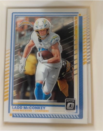 2025 Panini Donruss Optic #26 Ladd McConkey — front