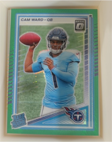 2025 Panini Donruss Optic #293 Cam Ward — front