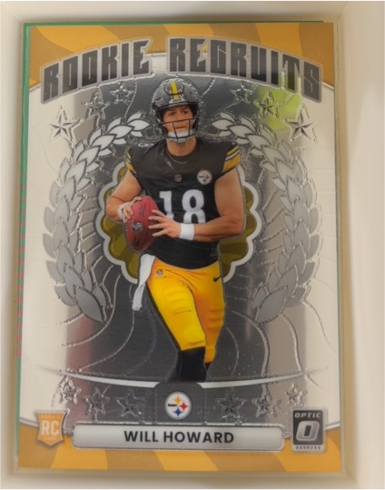2025 Panini Donruss Optic #11 Will Howard Rookie Recruits — front