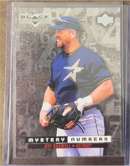 1999 Upper Deck Black Diamond Mystery Numbers #M22 Jeff Bagwell — front