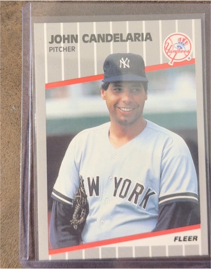 1989 Fleer #251 John Candelaria — front