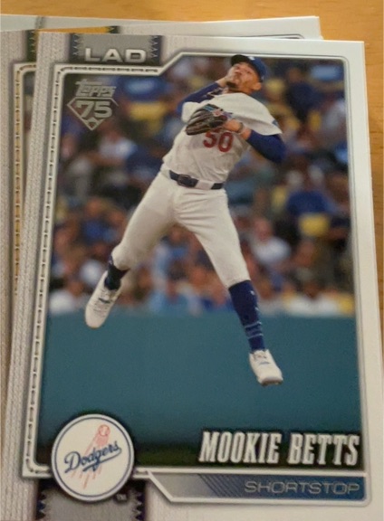 2026 Topps Series 1 #41 Mookie Betts — front