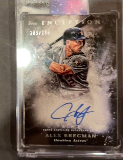 2018 Topps Inception Rookie and Emerging Stars #RES-AB Alex Bregman — front