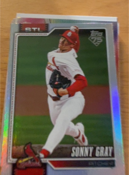 2026 Topps Series 1 #40 Sonny Gray — front