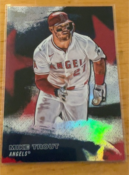 2026 Topps Series 1 Stars of MLB #SMLB-7 Mike Trout — front