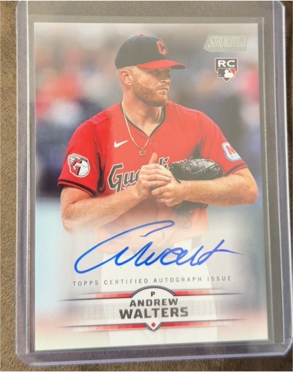 2025 Topps Stadium Club #SCBA-AW Andrew Walters — front