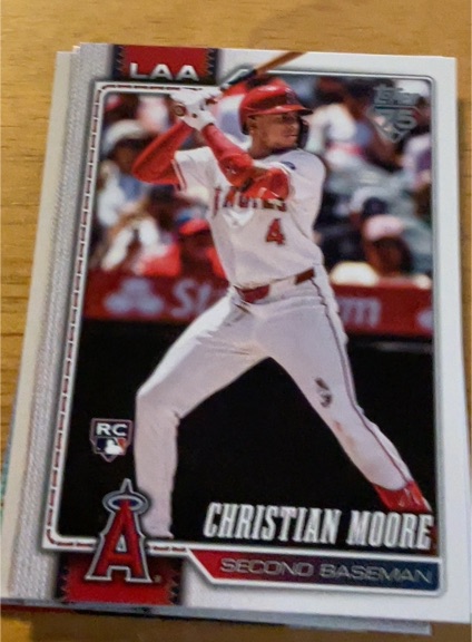 2026 Topps Series 1 #147 Christian Moore — front