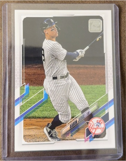 2021 Topps #99 Aaron Judge — front