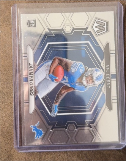 2023 Panini Mosaic NFL Debut #ND-10 Jahmyr Gibbs — front