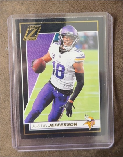 2024 Panini Zenith #63 Justin Jefferson — front