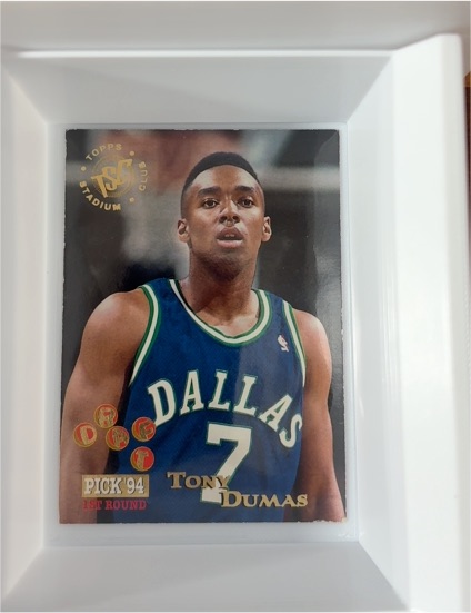 1994-95 Topps Stadium Club #295 Tony Dumas — front