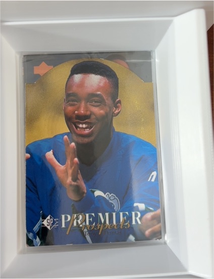 1994-95 Upper Deck SP Premier Prospects Die-Cut #D18 Tony Dumas — front