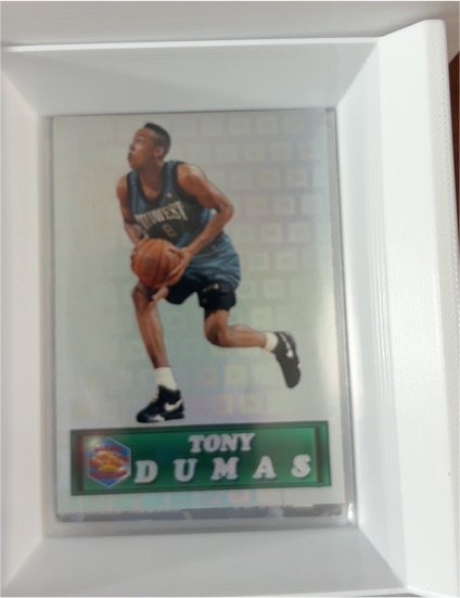 1994 Pacific Prisms Crown Collection #13 Tony Dumas — front