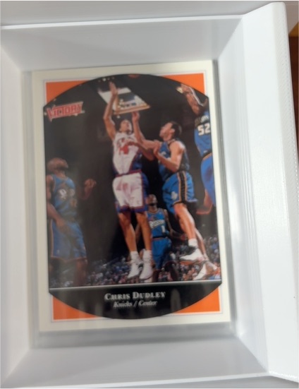 1999-2000 Upper Deck Victory #92 Chris Dudley — front