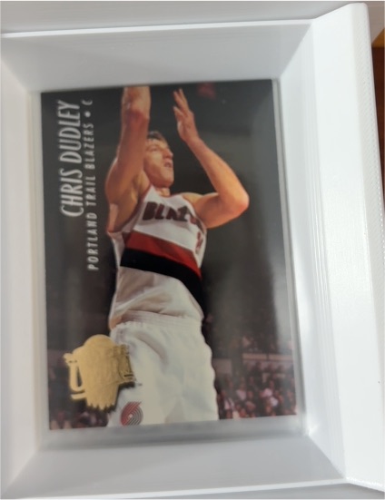 1995-96 Upper Deck SP #108 Chris Dudley Portland Trail Blazers — front