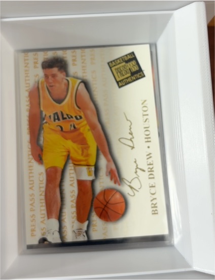 1998 Press Pass Authentics #NNO Bryce Drew — front