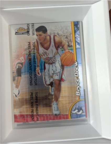 1998-99 Topps Finest #241 Bryce Drew — front