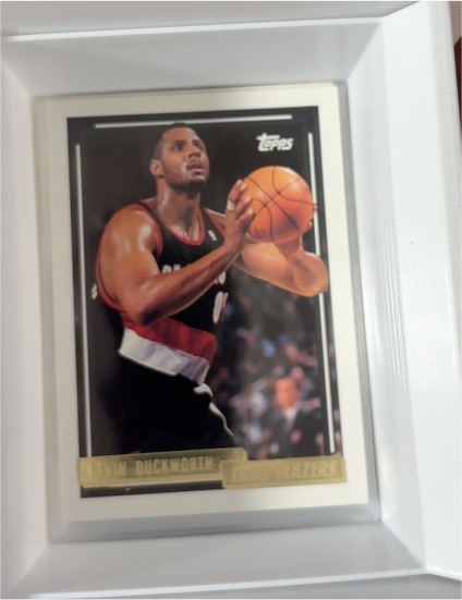 1992-93 Topps Gold #60G Kevin Duckworth — front