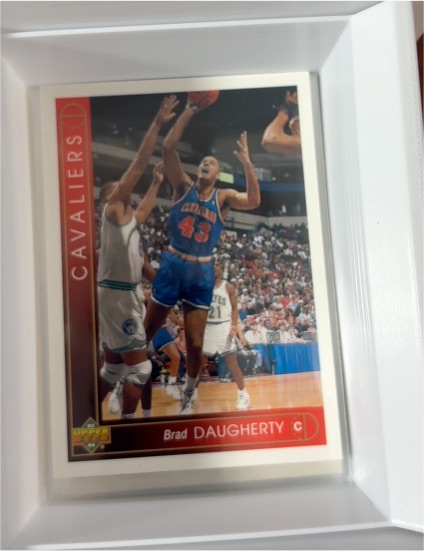 1993-94 Upper Deck #60 Brad Daugherty — front