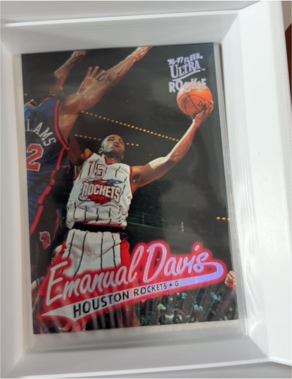 1996-97 Fleer Ultra #190 Emanual Davis — front