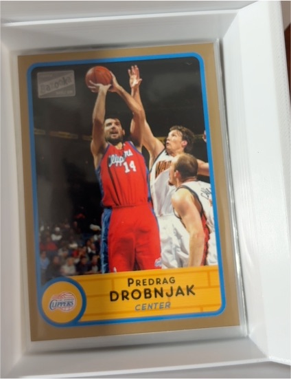 2003-04 Topps Bazooka #170 Predrag Drobnjak — front
