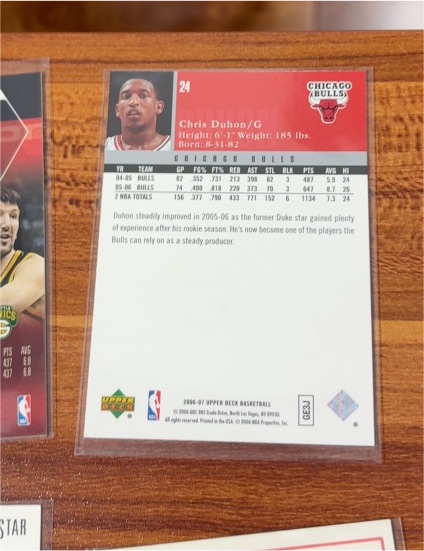 2006-07 Upper Deck #24 Chris Duhon — front