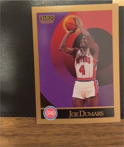 1990-91 SkyBox #84 Joe Dumars — front