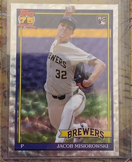2026 Topps #T91-74 Jacob Misiorowski — front