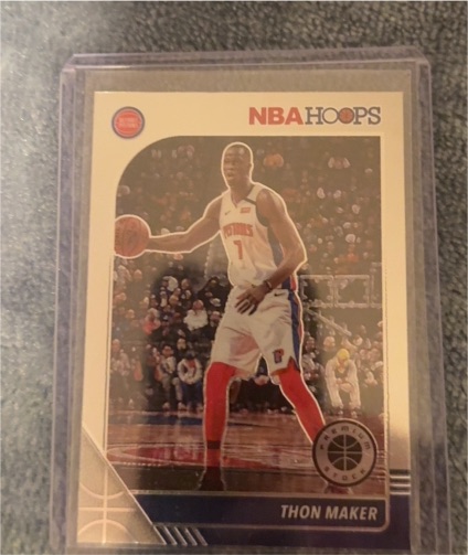 2019-20 Panini NBA Hoops Premium Stock #58 Thon Maker — front