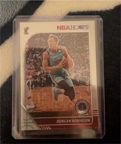 2019-20 Panini NBA Hoops Premium Stock #262 Duncan Robinson — front