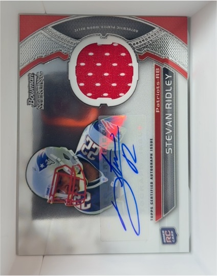2011 Bowman Sterling #BSR-SR Stevan Ridley — front