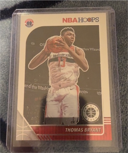 2019-20 Panini NBA Hoops Premium Stock #193 Thomas Bryant — front