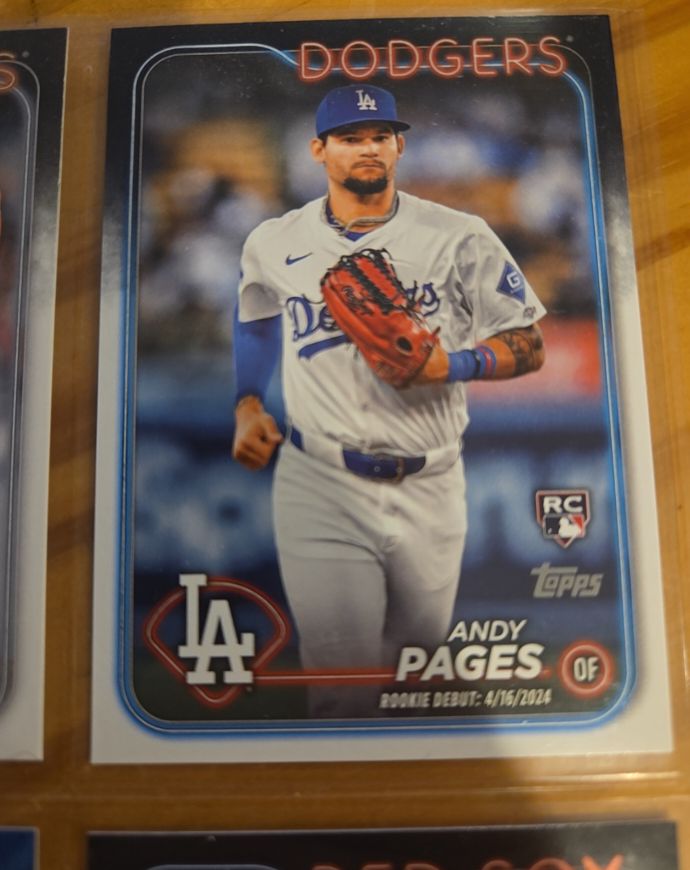 2024 Topps Update Series #US108 Andy Pages — front