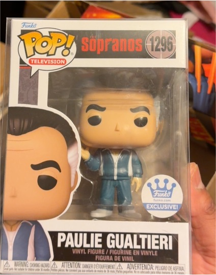 Funko Pop! Television The Sopranos #1296 Paulie Gualtieri — front
