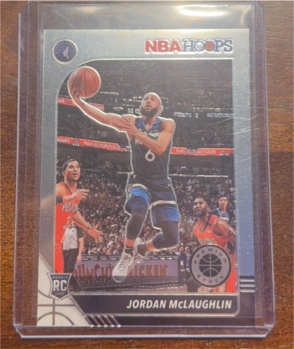 2019-20 Panini NBA Hoops Premium Stock #255 Jordan McLaughlin — front