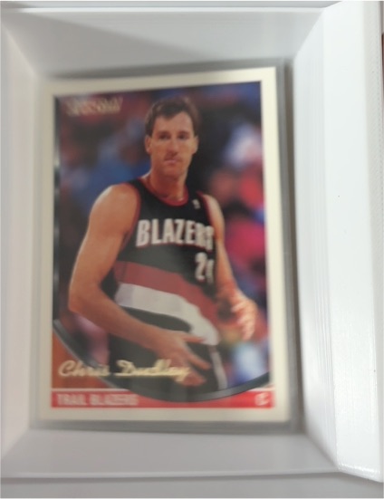 1993-94 Topps #364 Chris Dudley Portland Trail Blazers — front