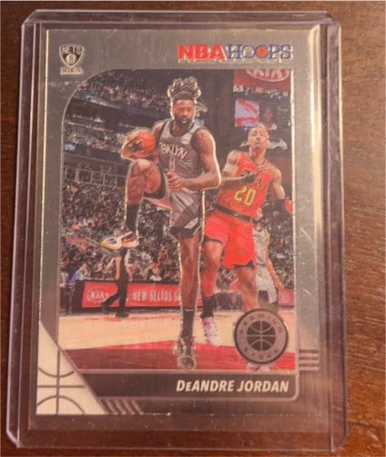 2019-20 Panini NBA Hoops Premium Stock #122 DeAndre Jordan — front