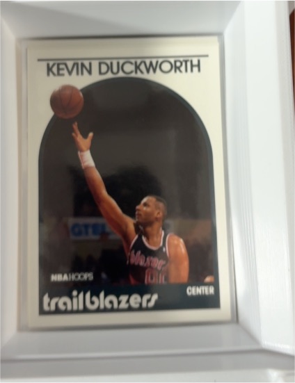 1989-90 NBA Hoops #103 Kevin Duckworth — front