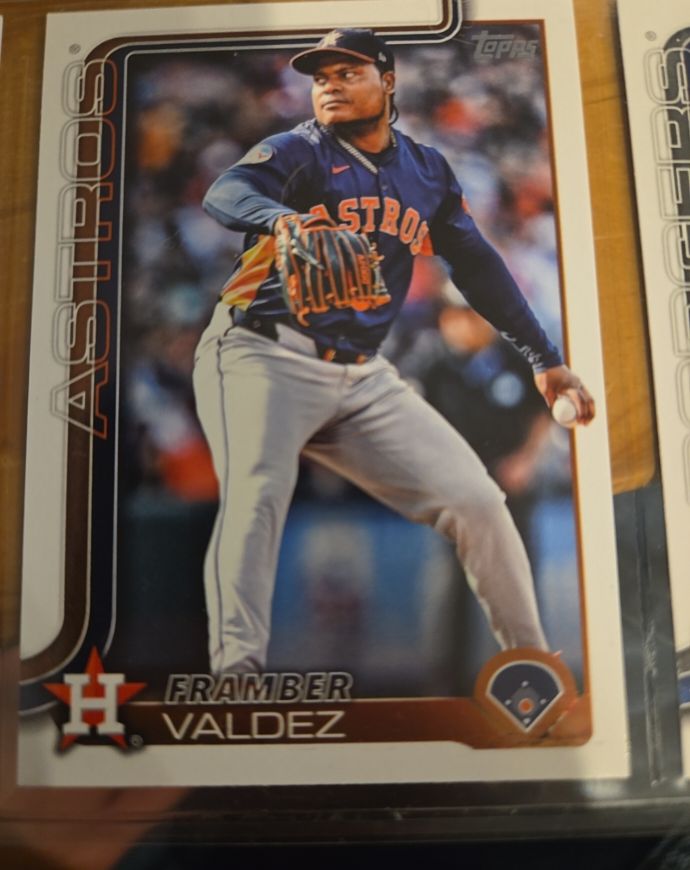 2025 Topps Series 2 #544 Framber Valdez — front