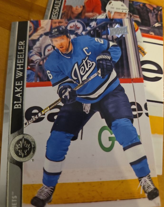 2020-21 Upper Deck #198 Blake Wheeler — front