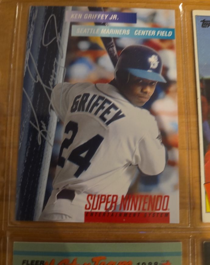 1994 Super Nintendo #SNS-JR-USA Ken Griffey Jr. — front
