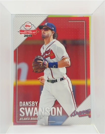2019 Topps National Baseball Card Day #AB-3 Dansby Swanson — front