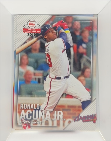 2019 Topps National Baseball Card Day #3 Ronald Acuna Jr. — front