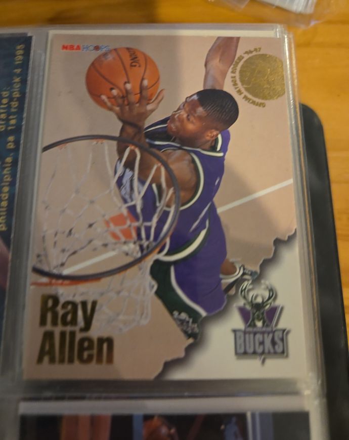 1996-97 SkyBox NBA Hoops #279 Ray Allen — front