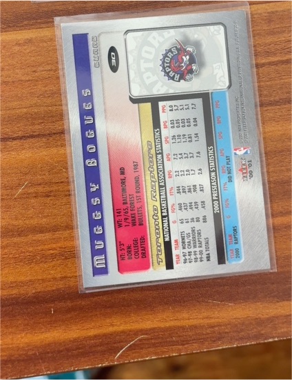 1997-98 Topps Chrome #87 Muggsy Bogues — front
