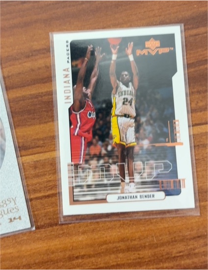 2001 Upper Deck MVP #66 Jonathan Bender — front